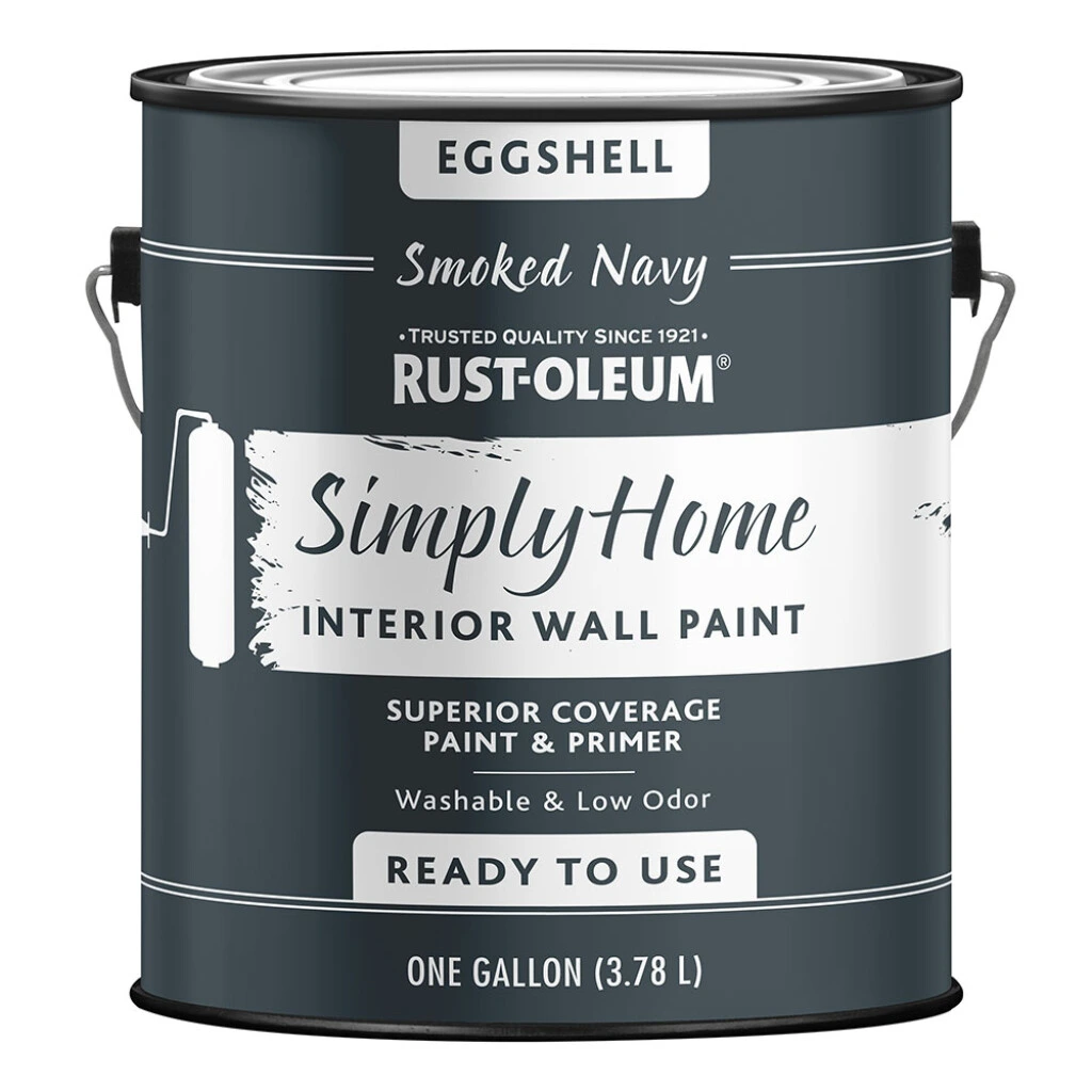 Látex Interior Semi Mate 3.78L - Azul Naval Rust oleum