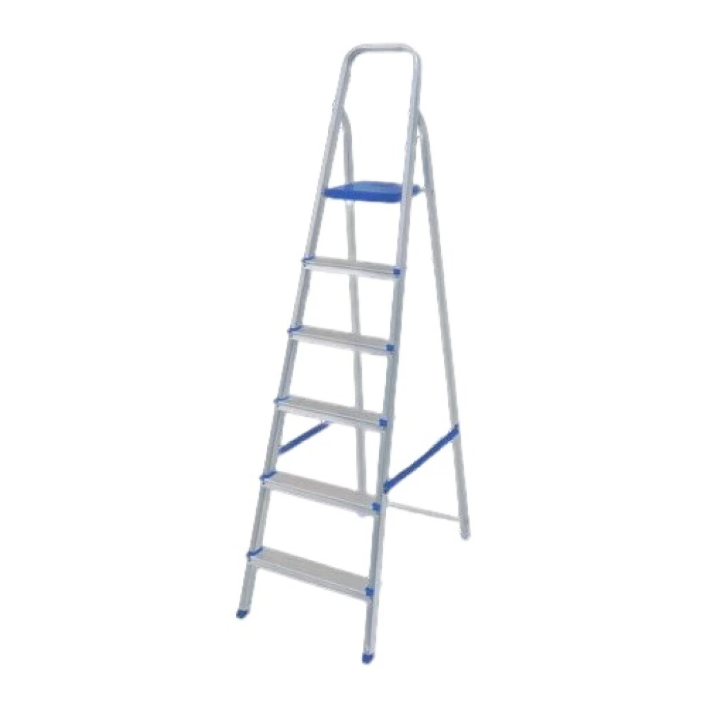 Escalera Familiar de Aluminio 6 Escalones MOR
