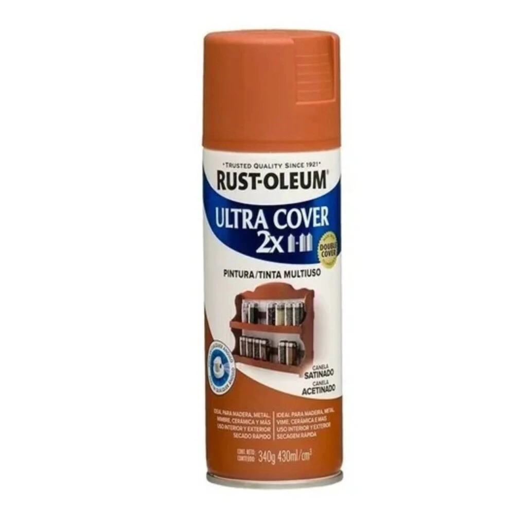 Esmalte aerosol satinado 340Gr - Canela Rust Oleum