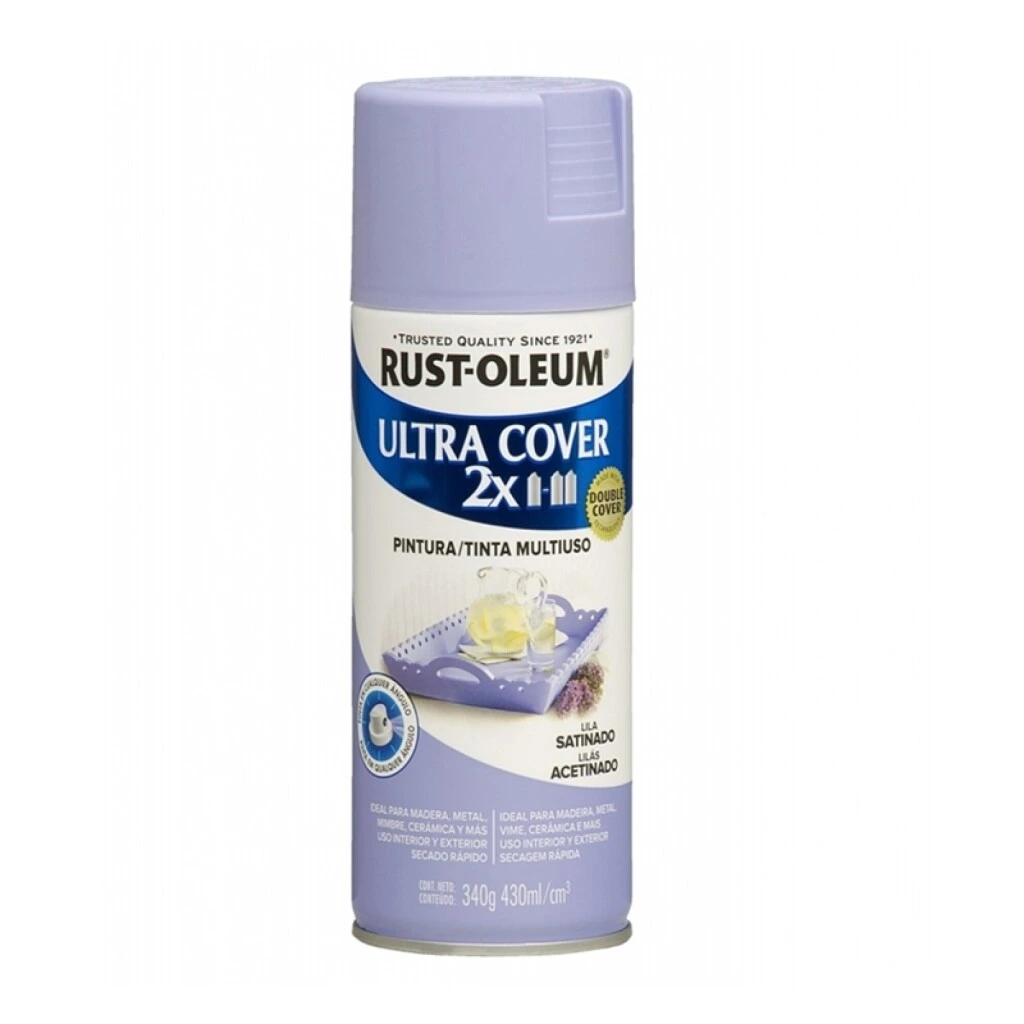 Esmalte aerosol satinado 340Gr - Lila Rust Oleum