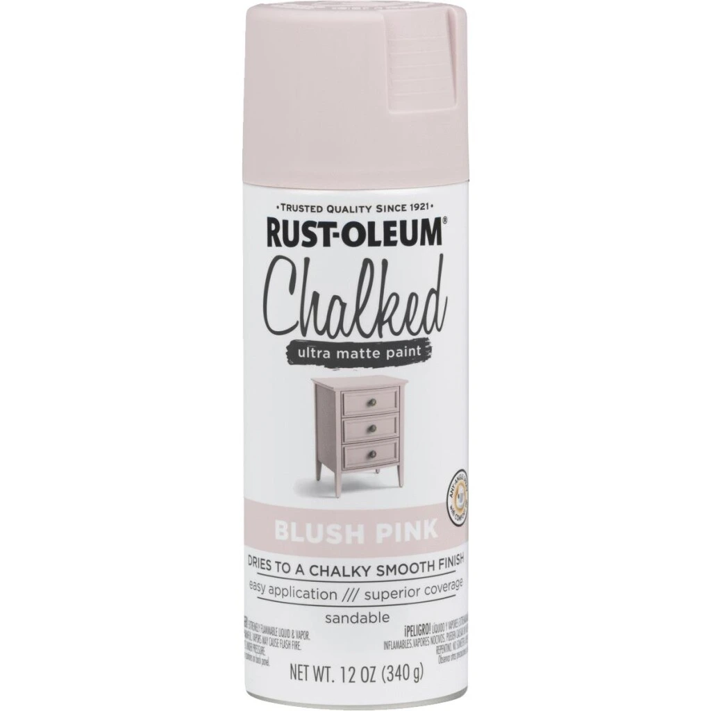 Esmalte Aerosol Tizado 340Gr - Rosa Palido Rust Oleum