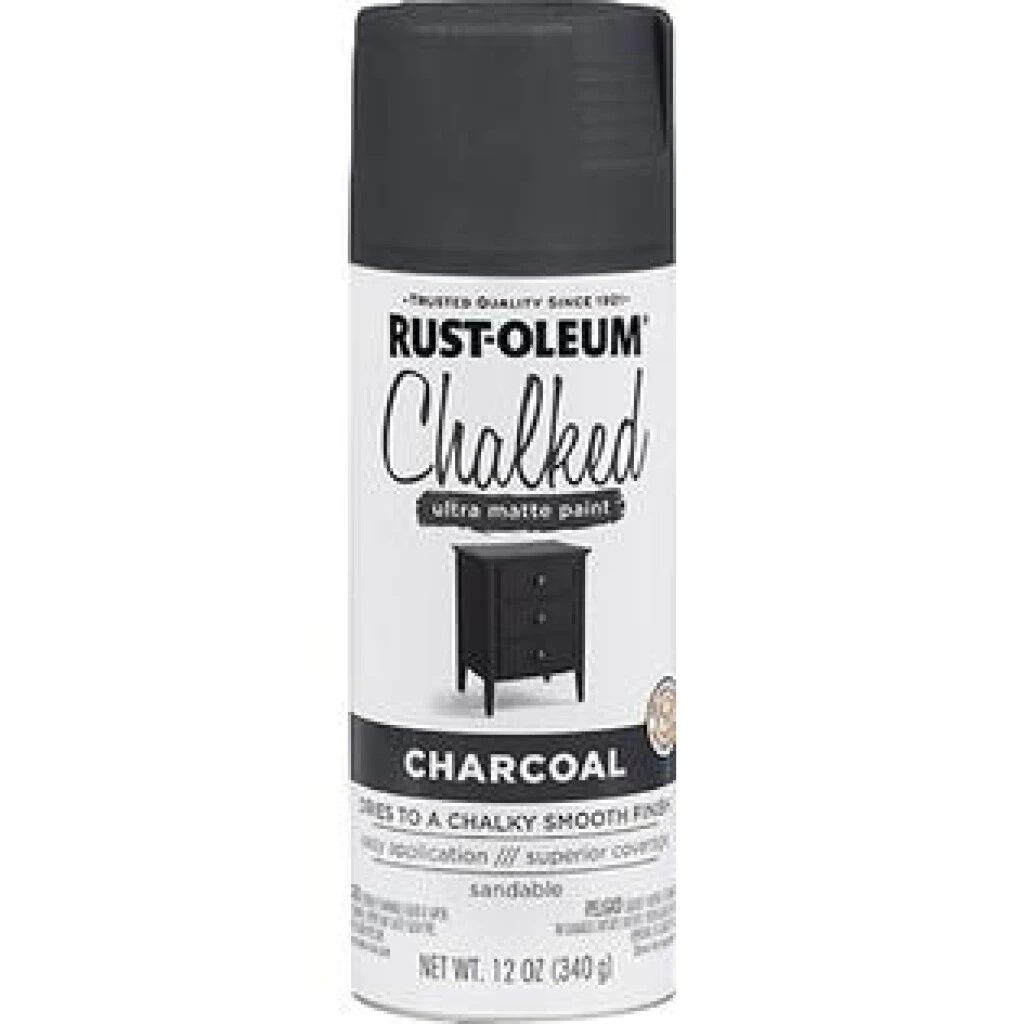 Esmalte Aerosol Tizado 340Gr - Gris Carbón Rust Oleum