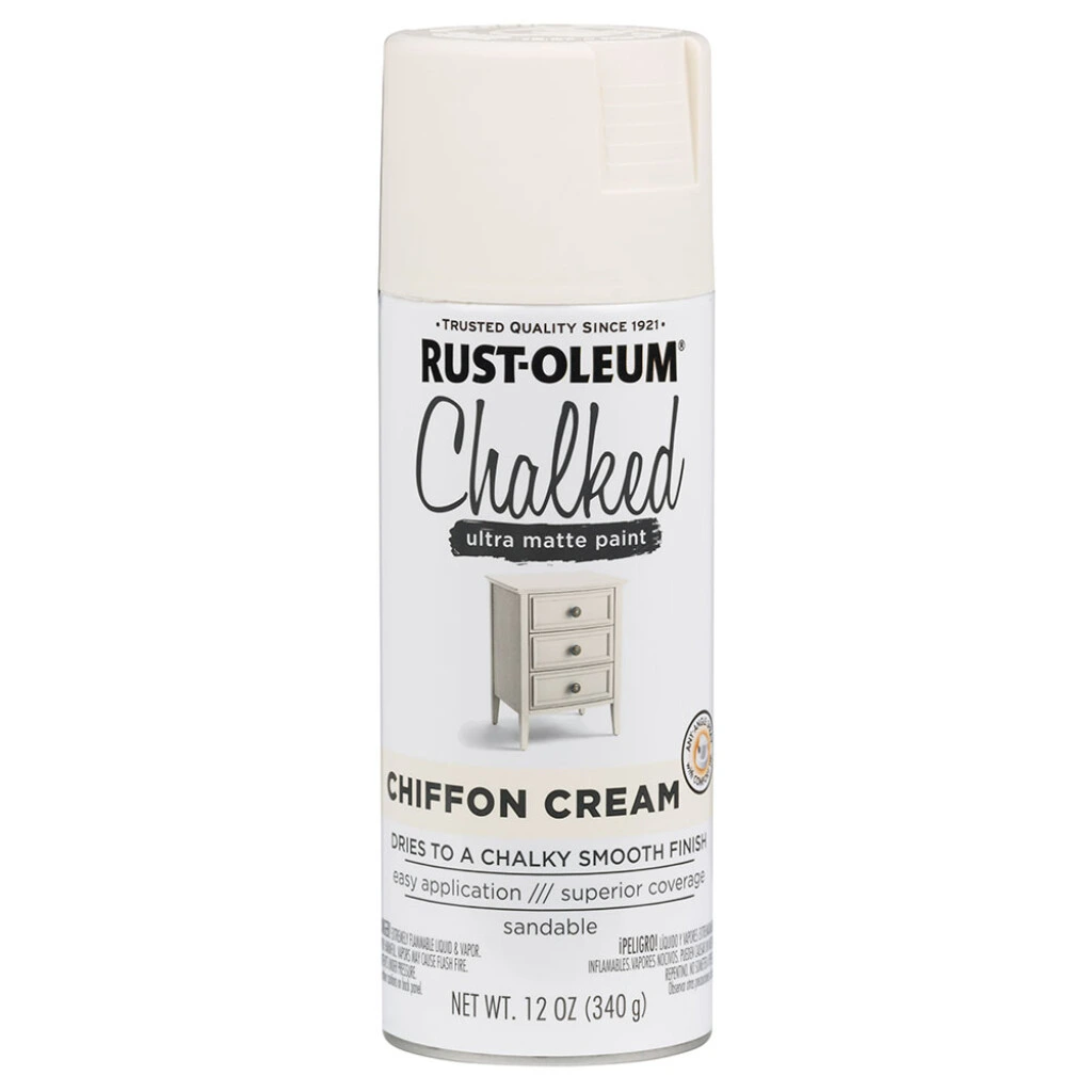 Esmalte Aerosol Tizado 340Gr - Crema Gasa Rust Oleum