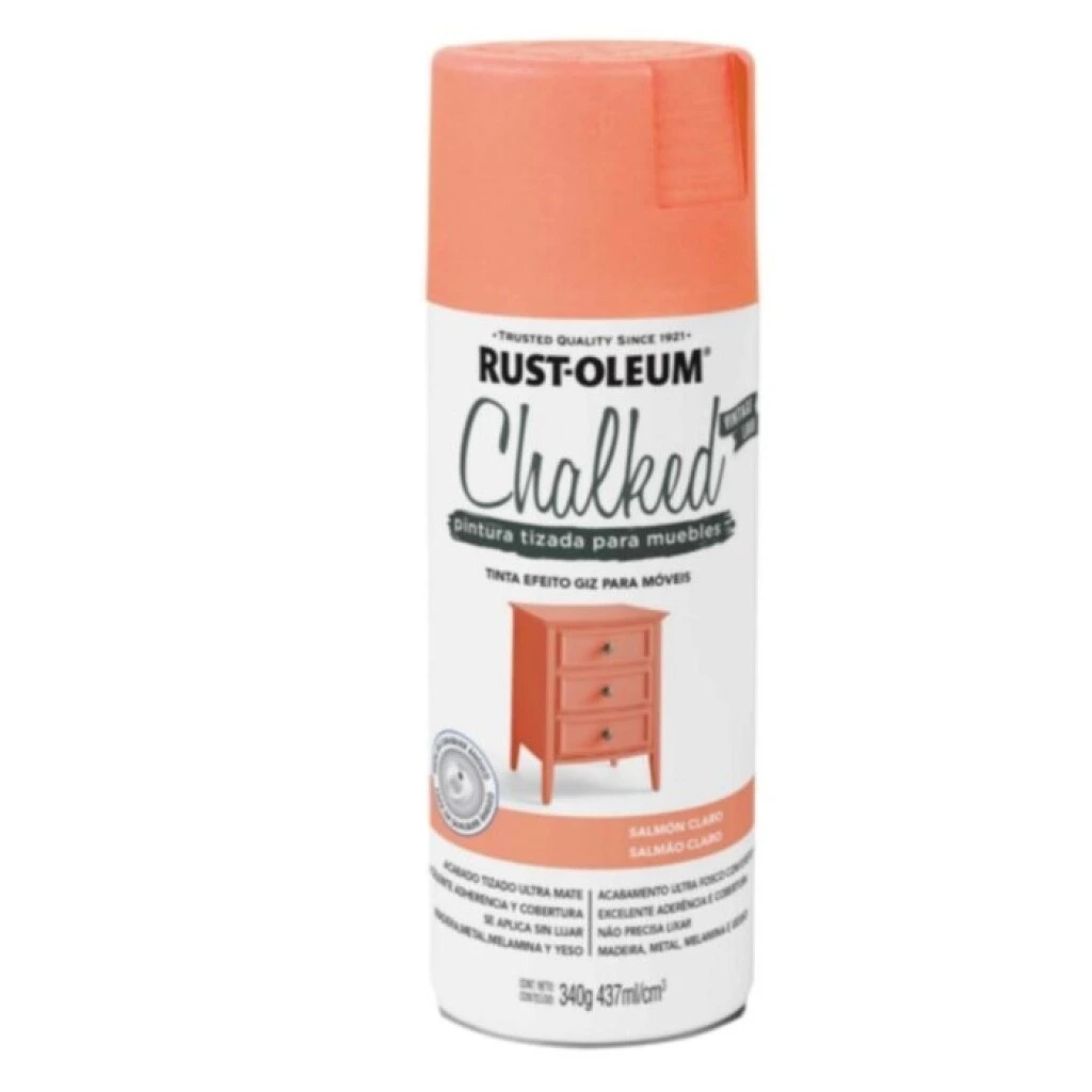 Esmalte Aerosol Tizado 340Gr - Salmon Claro Rust Oleum