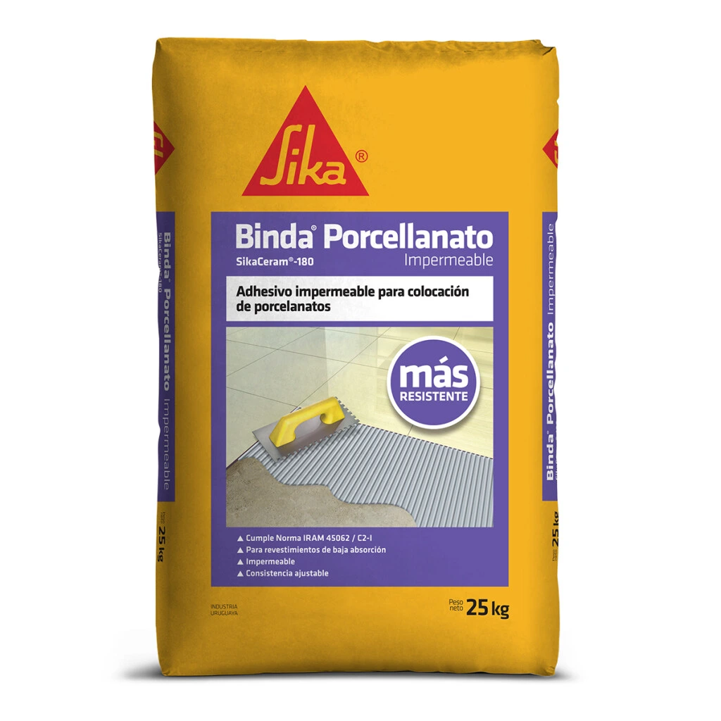 Binda Porcelanato Impermeable 25Kg