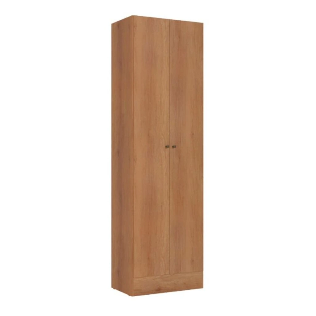 ARMARIO MULTIUSO 2 PUERTAS 5 ESTANTES - NOGAL