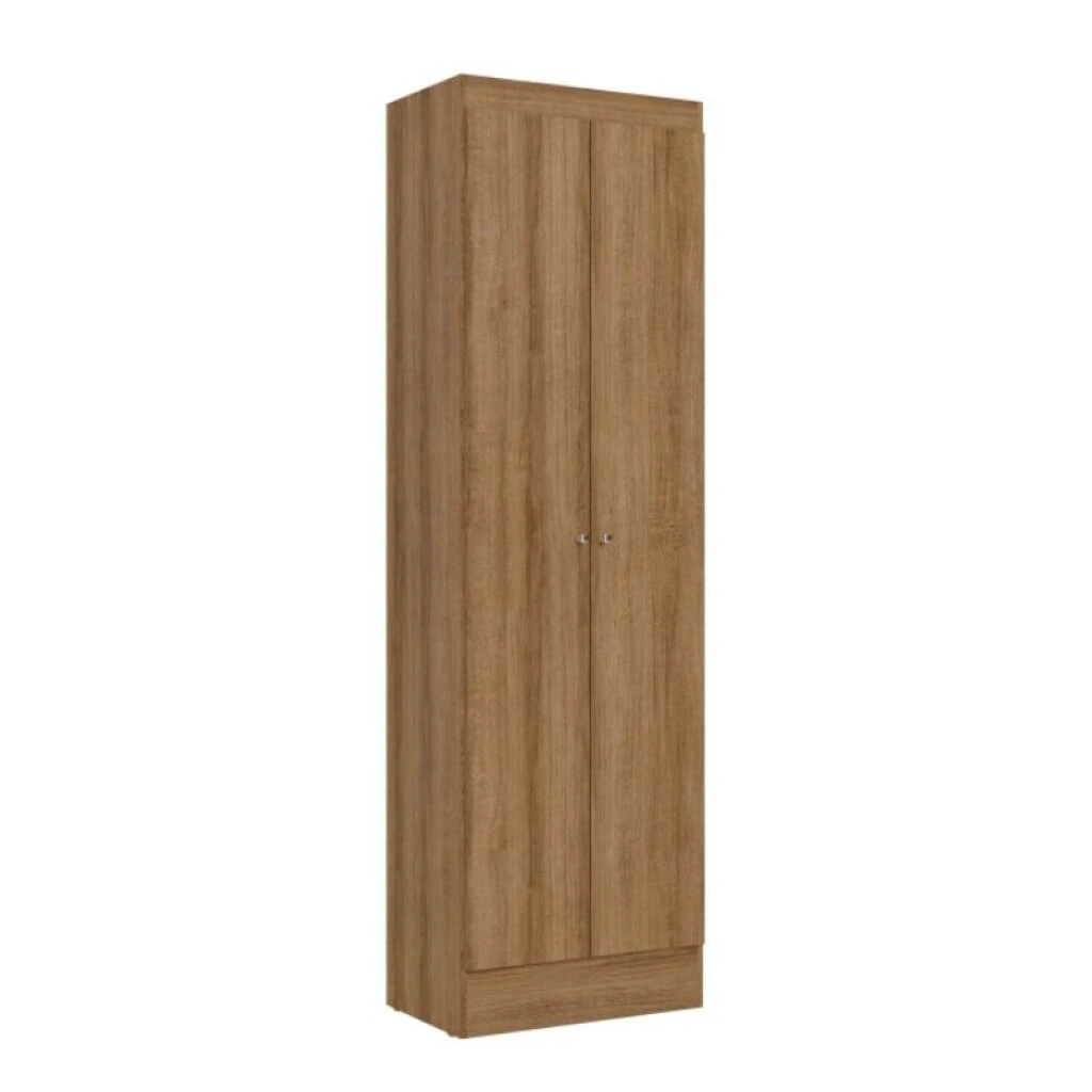 ARMARIO MULTIUSO 2 PUERTAS 5 ESTANTES - ALMENDRA