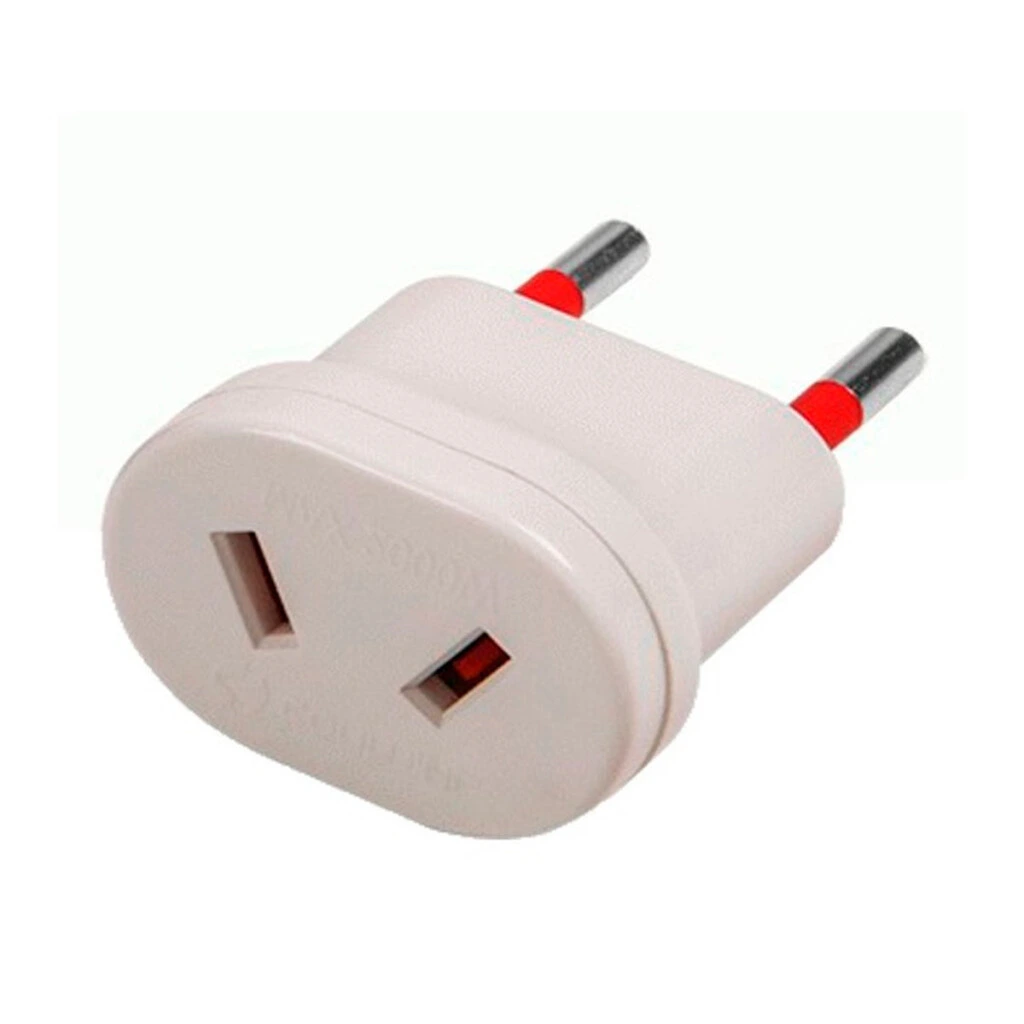 Ficha Adaptador Salida Standard Blanco Contactum