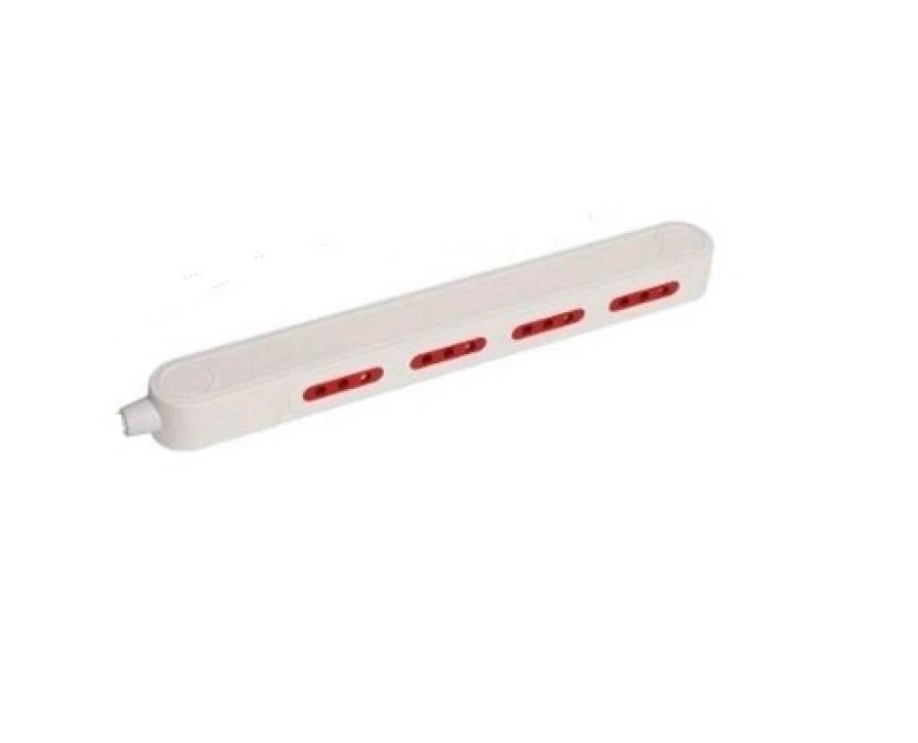Zapatilla Modular con 4 tomas Slim, Sin Cable Contactum