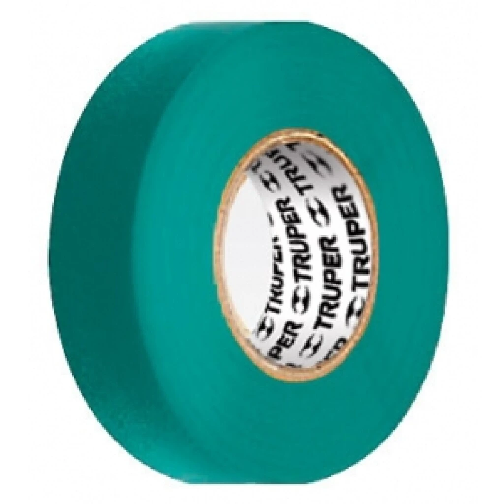 Cinta Aisladora 19mm x 18Mt - Verde Truper