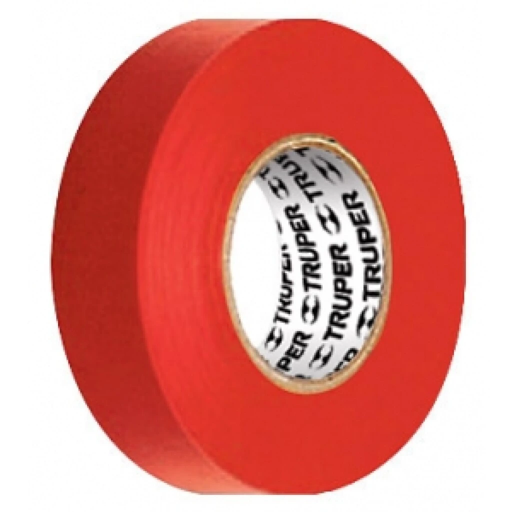 Cinta Aisladora 19mm x 18Mt - Roja Truper