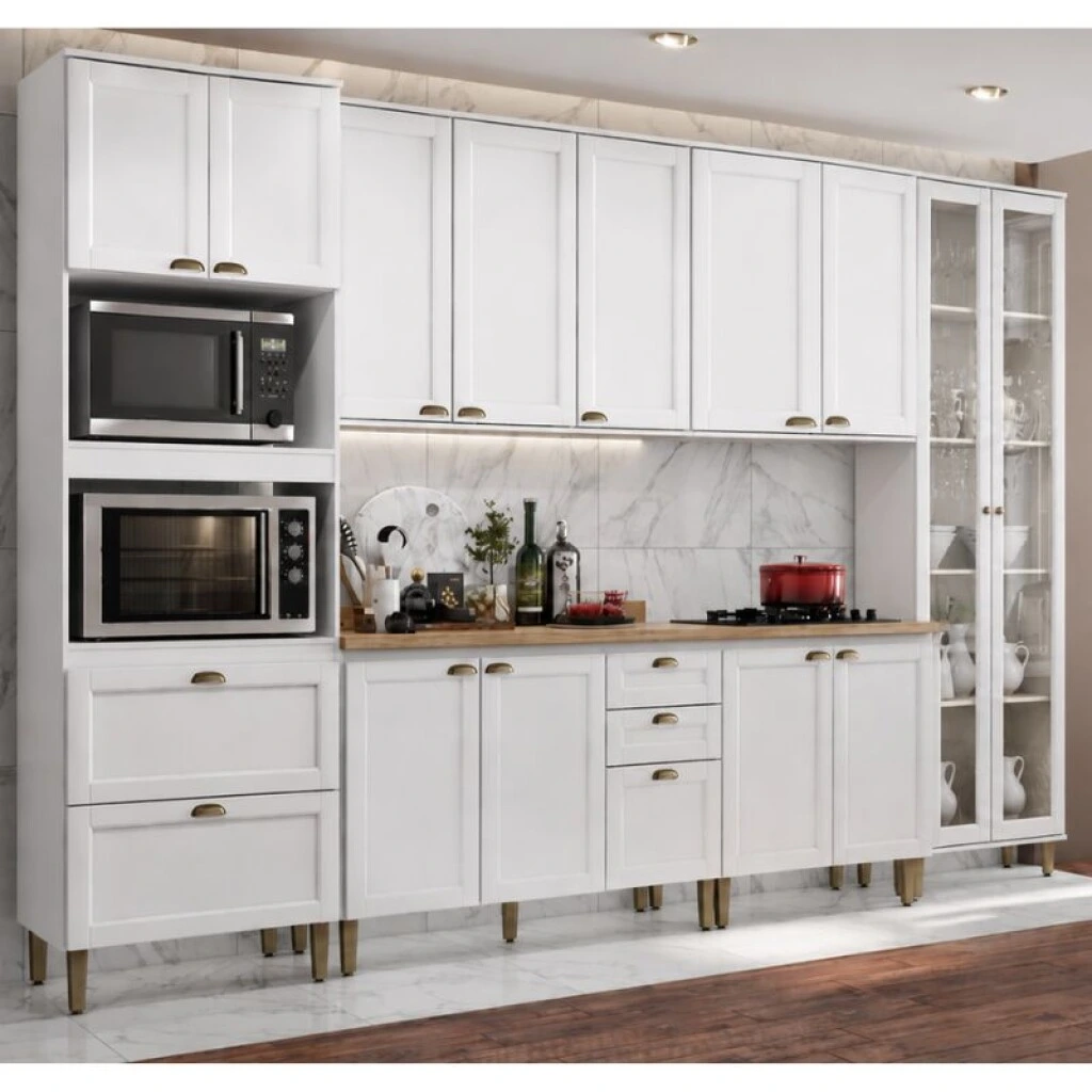 COCINA MODULADA 3.40 MT BLANCA - CLASSY
