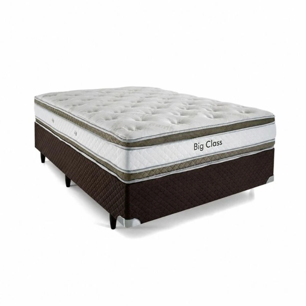 SOMMIER DE RESORTES Y ESPUMA 2 PLAZAS - BIG CLASS
