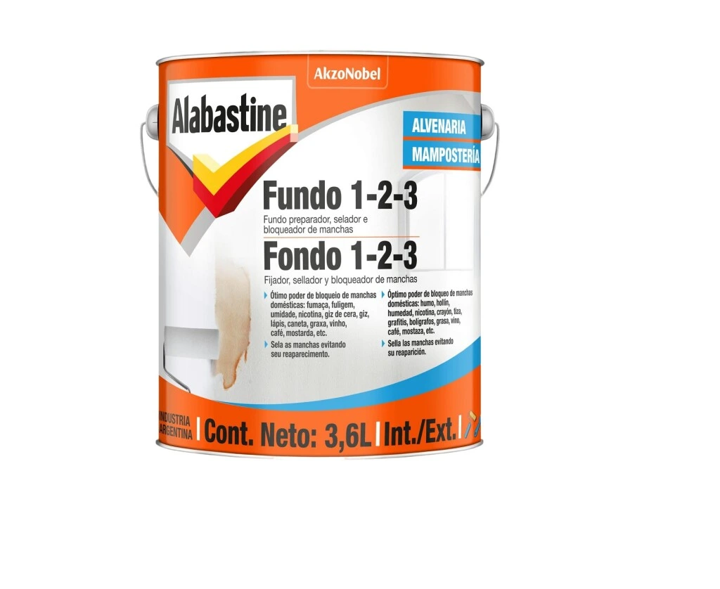 Fondo al agua Alabastine Interior Exterior 3.6L