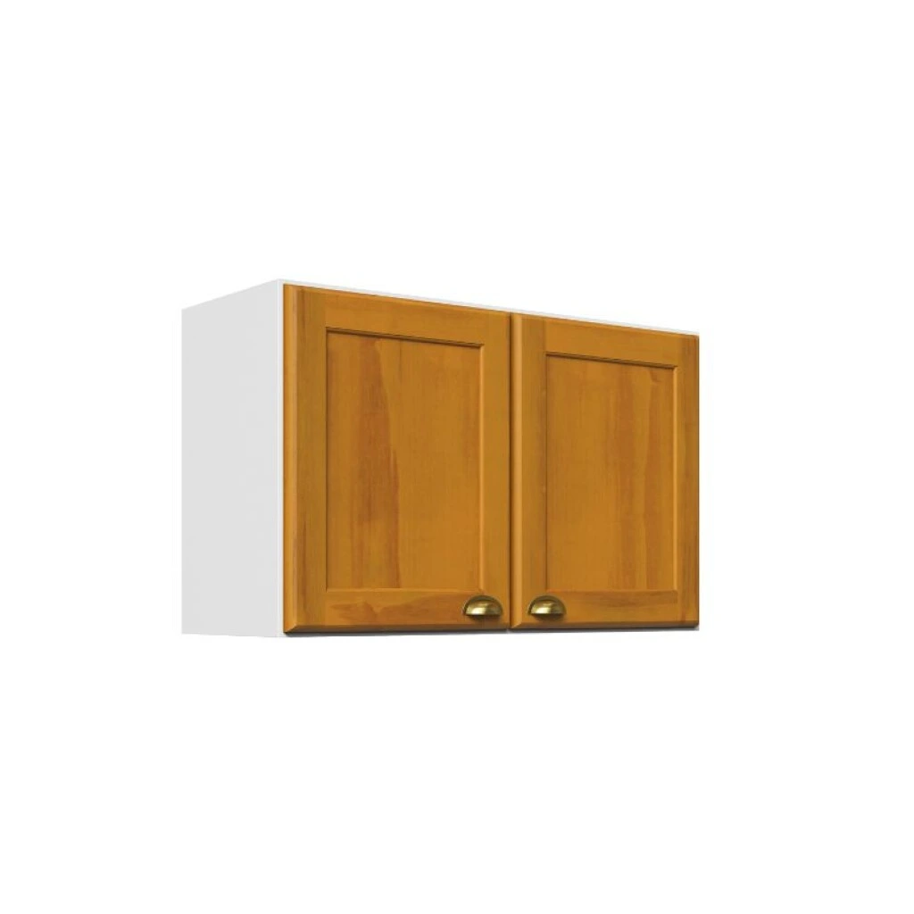 AEREO 80 MT 2 PUERTAS BLANCO/MIEL - MADERA MACIZA