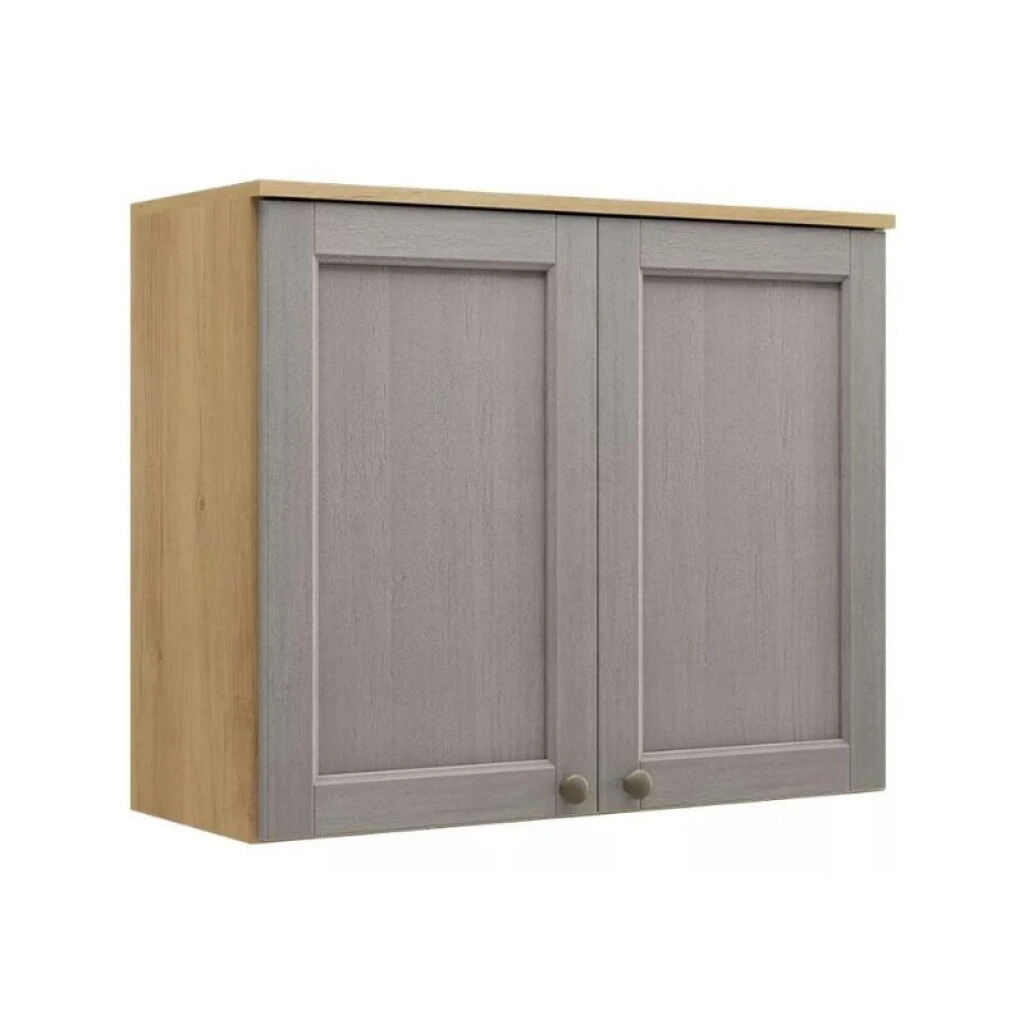 ARMARIO AEREO 80 CM 2 PUERTAS - ROYAL CAPUCCINO/NORDICO