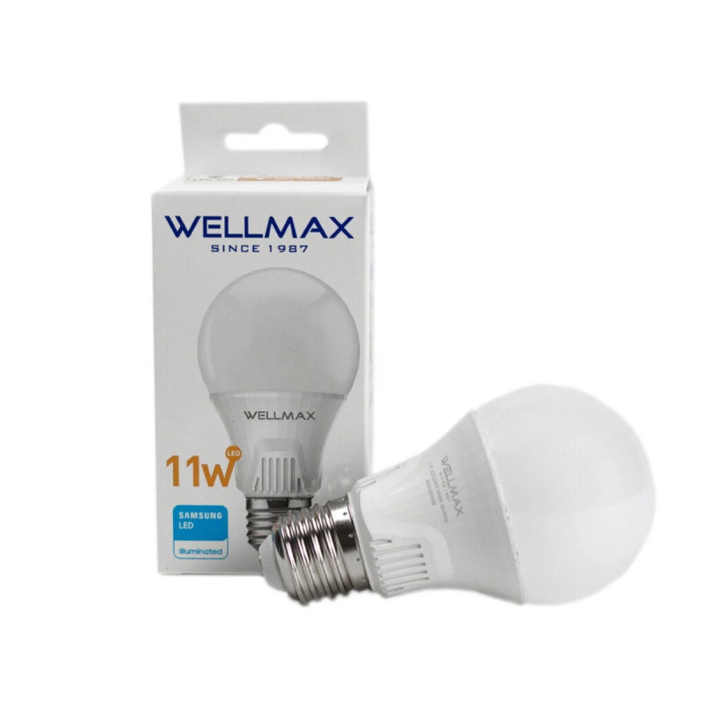 Lampara Led Standard 11W - E27 Luz Cálida Wellmax