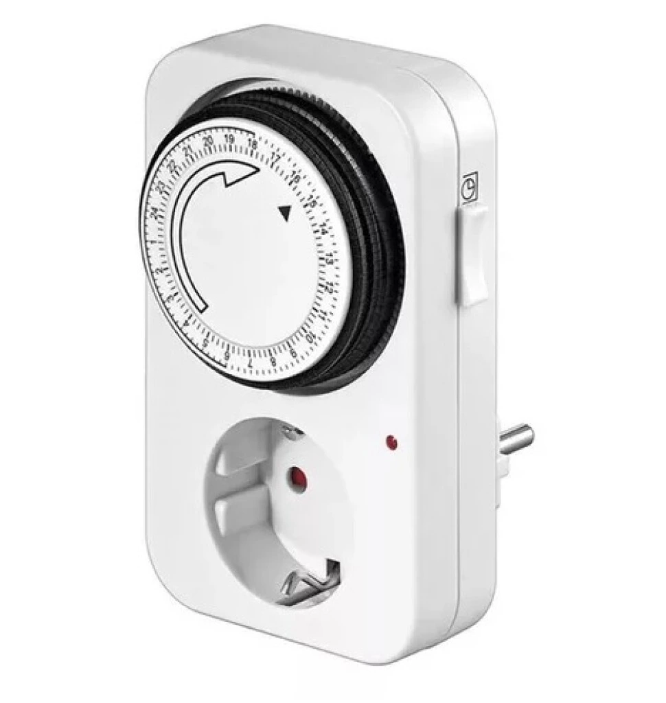 TImer Mecánico Base Schuko
