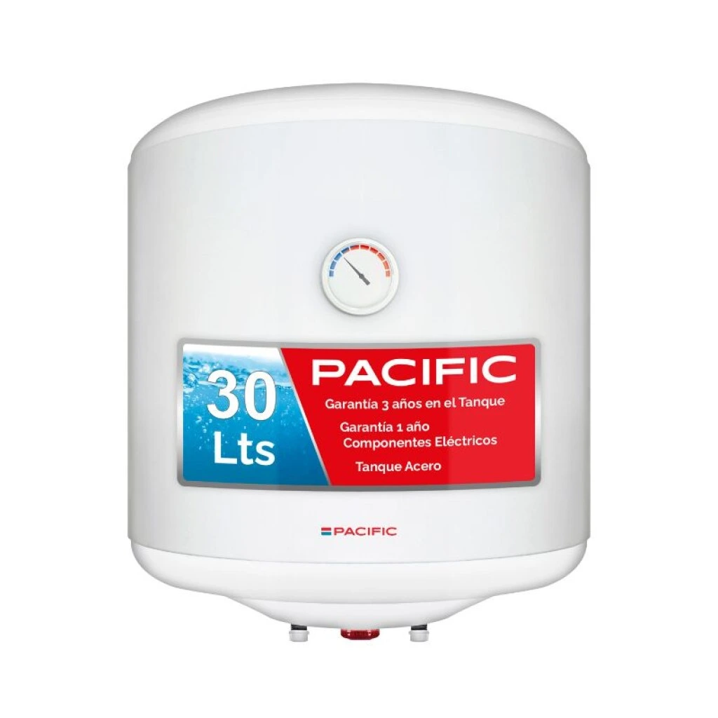 TERMOTANQUE ACERO 30 LTS PACIFIC - PUNKTAL VM 30 N4