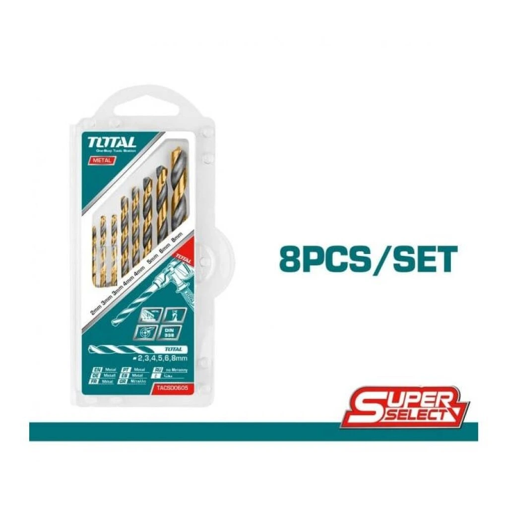 Juego de Mechas Set 8 Piezas Total Super Select