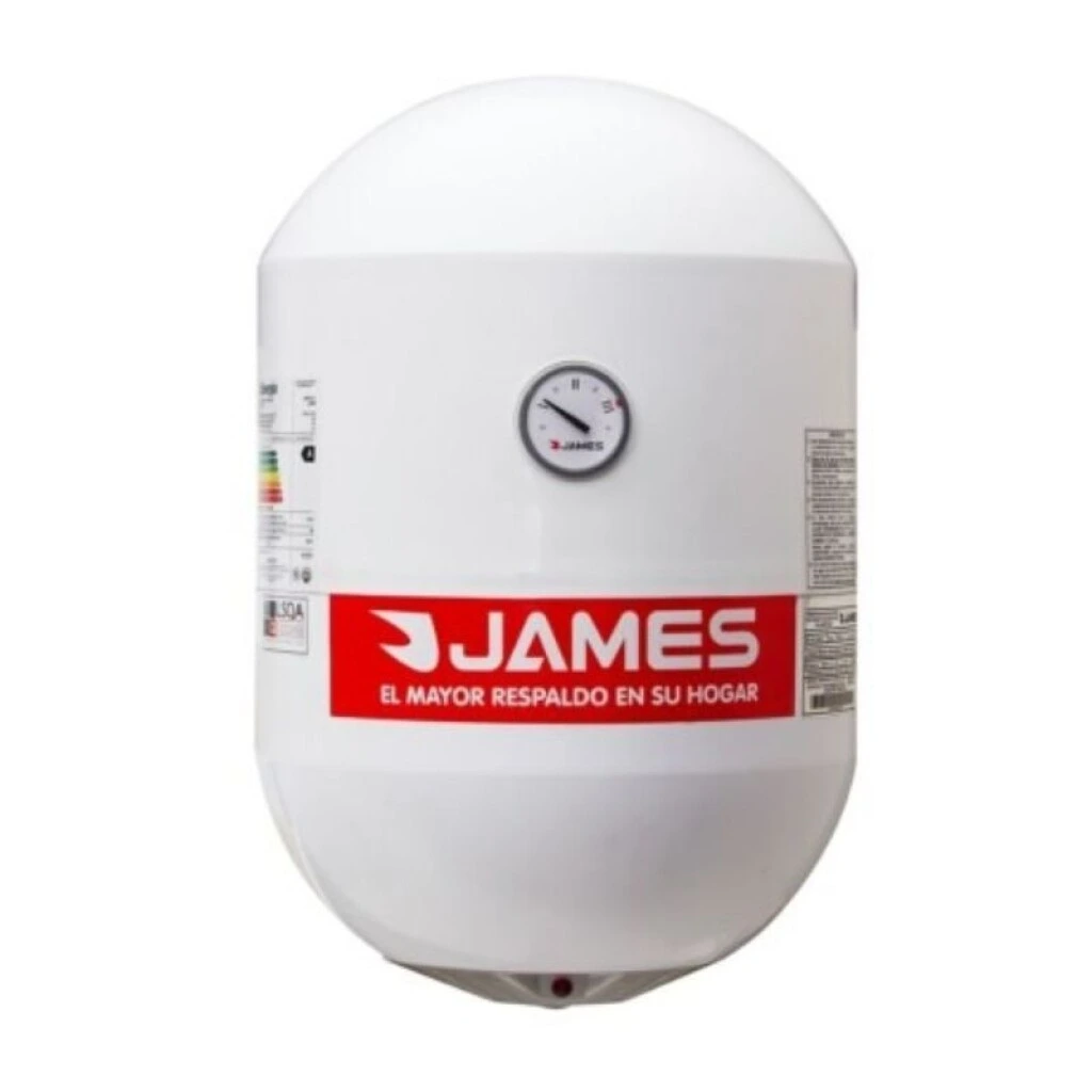TERMOTANQUE ACERO 40 Lt JAMES