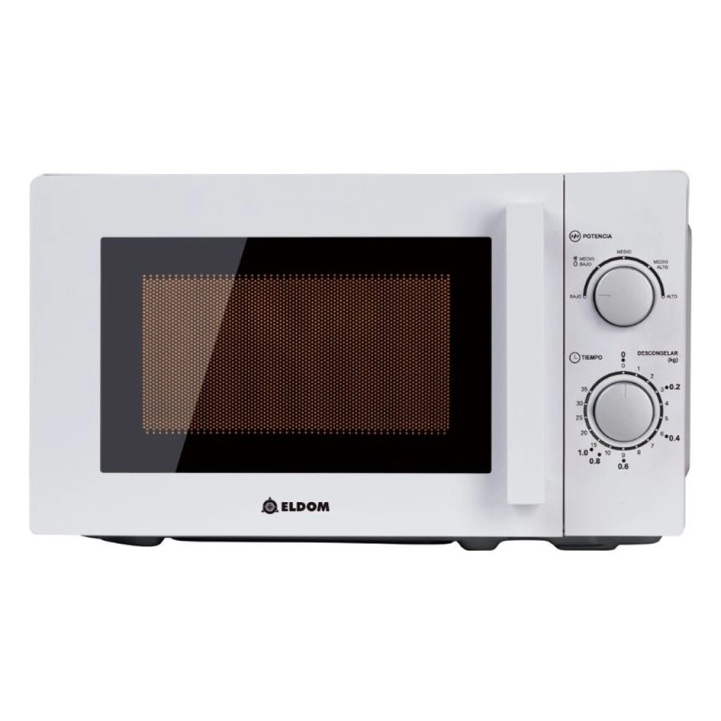 MICROONDAS MANUAL 20 LT BLANCO ELDOM - ELD20BM