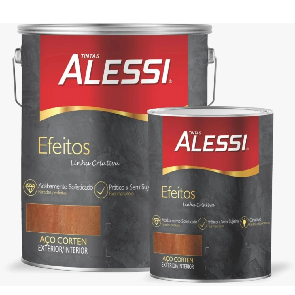 Esmalte Acero Corten 0.900L - Ceniza Alessi