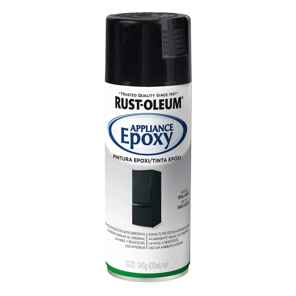 Esmalte aerosol epoxi 340Gr - Negro Rust Oleum