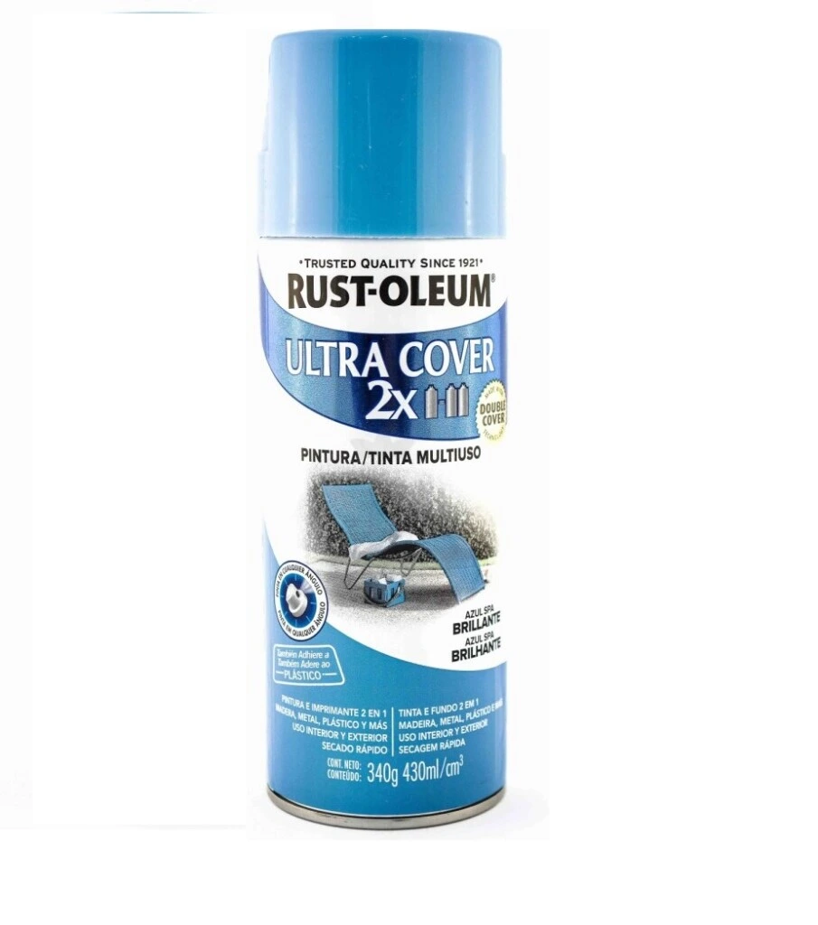 Esmalte Aerosol Brillante 340Gr - Azul Spa Rust Oleum