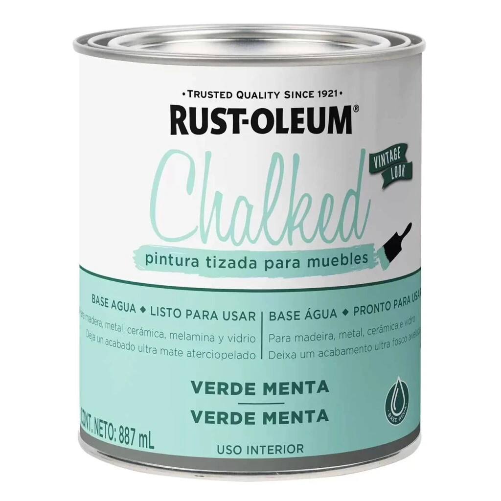 Esmalte Tizado 0.900L - Verde Menta Rust Oleum