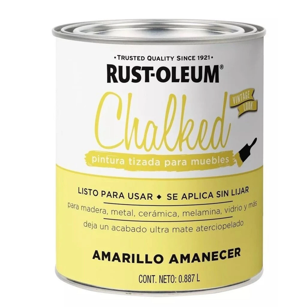Esmalte Tizado 0.900L - Amarillo Amanecer Rust Oleum