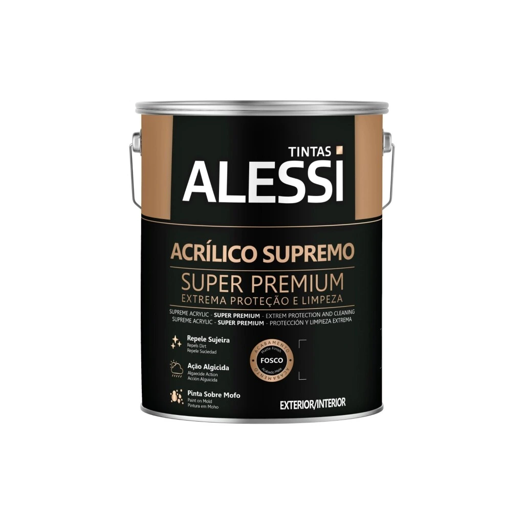 Látex acrílico Super Premium Blanco mate 18L