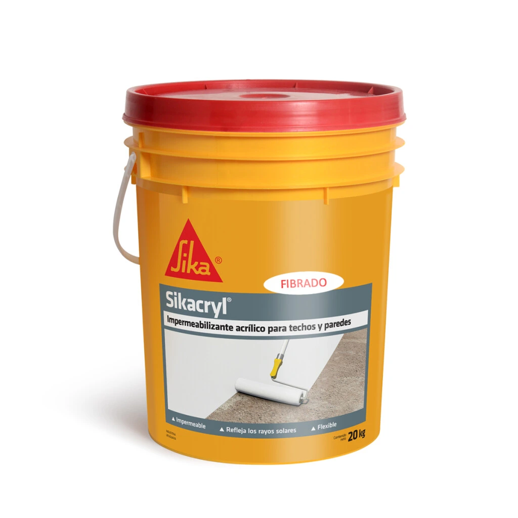Sikacryl Blanco Fibrado 20Kg