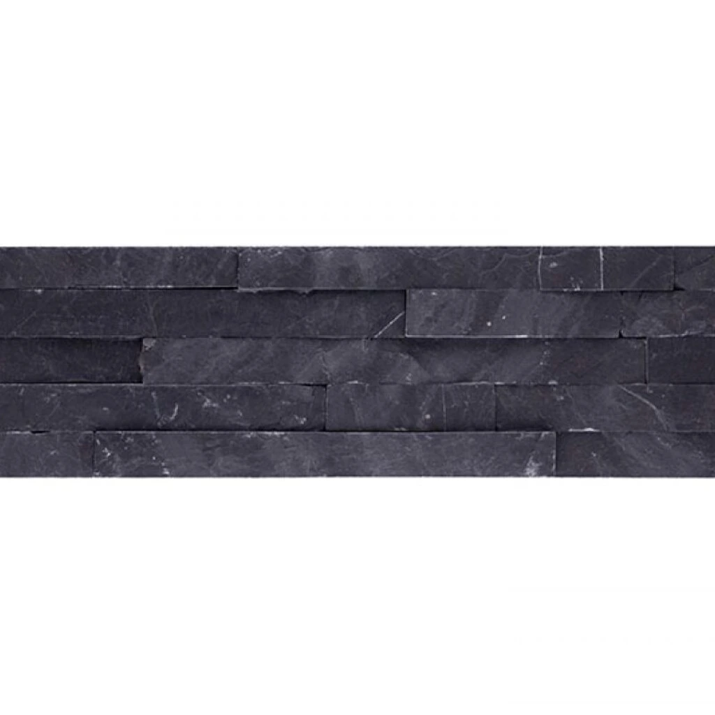 REVESTIMIENTO 15 X 60 PIEDRA NATURAL - NEGRA