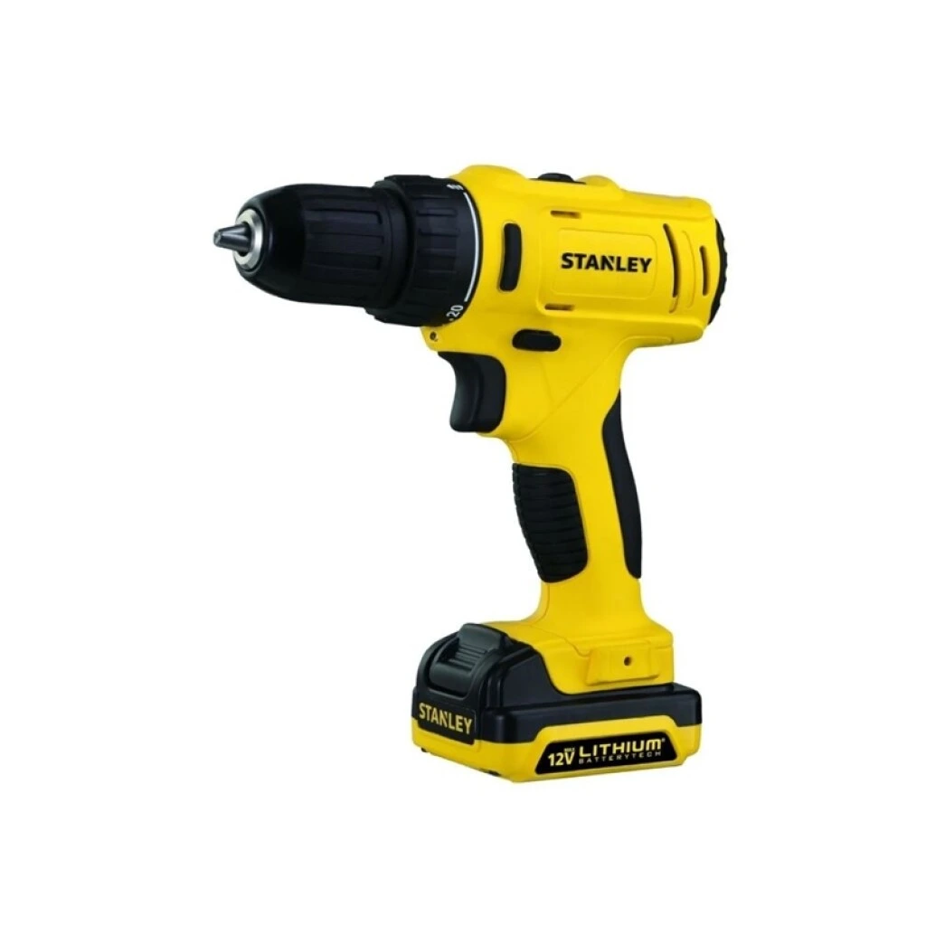TALADRO ATORORNILLADOR INALALAM. 12V STANLEY SCD12S2K