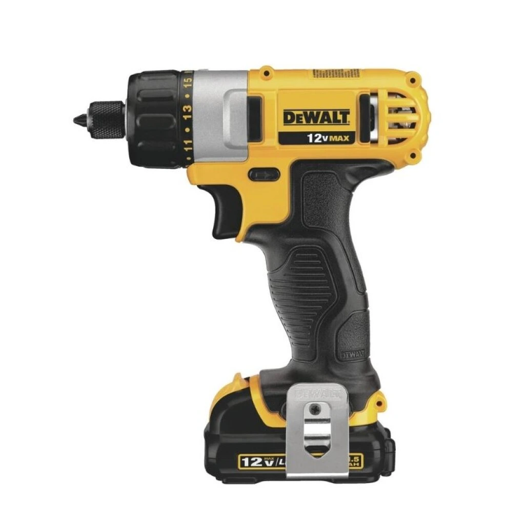 ATORNILLADOR HEX 1/4 ION-LITIO 12V CON TORQUE DCF610S2 - DEWALT