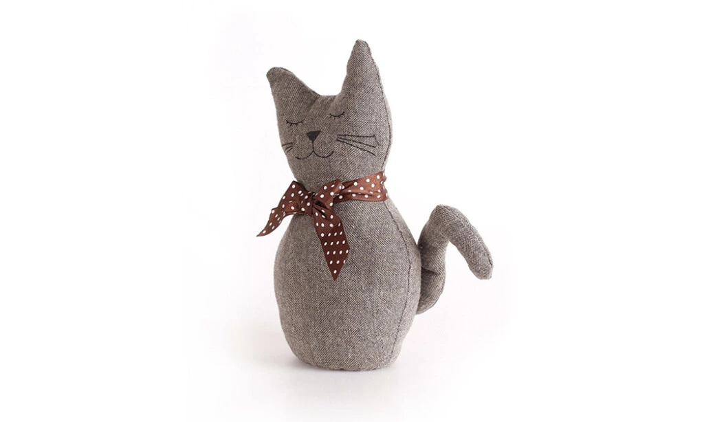 Tope De Piso Decorativo Gato E675