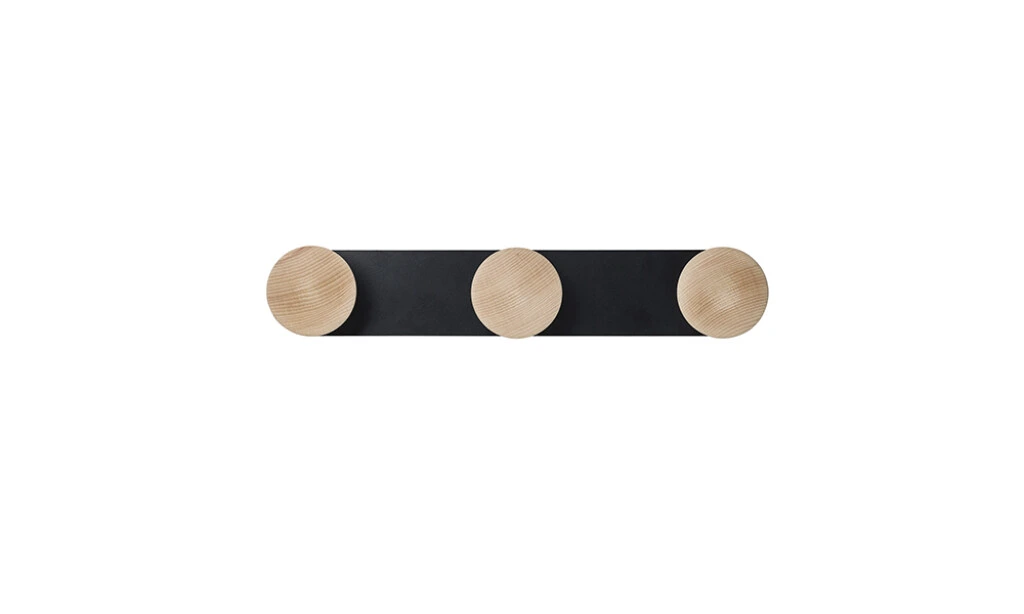 Perchero Triple De Madera C8701