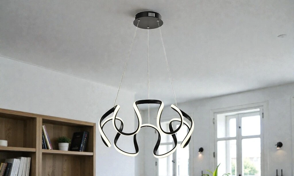 Luminaria Led Helix Negro
