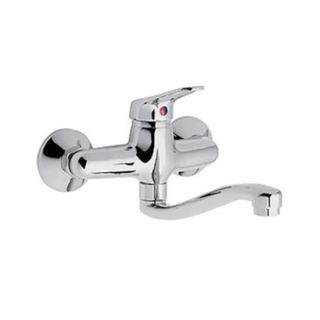 MEZCLADORA DE PARED PARA COCINA BAJA 35 MM - 20 CM