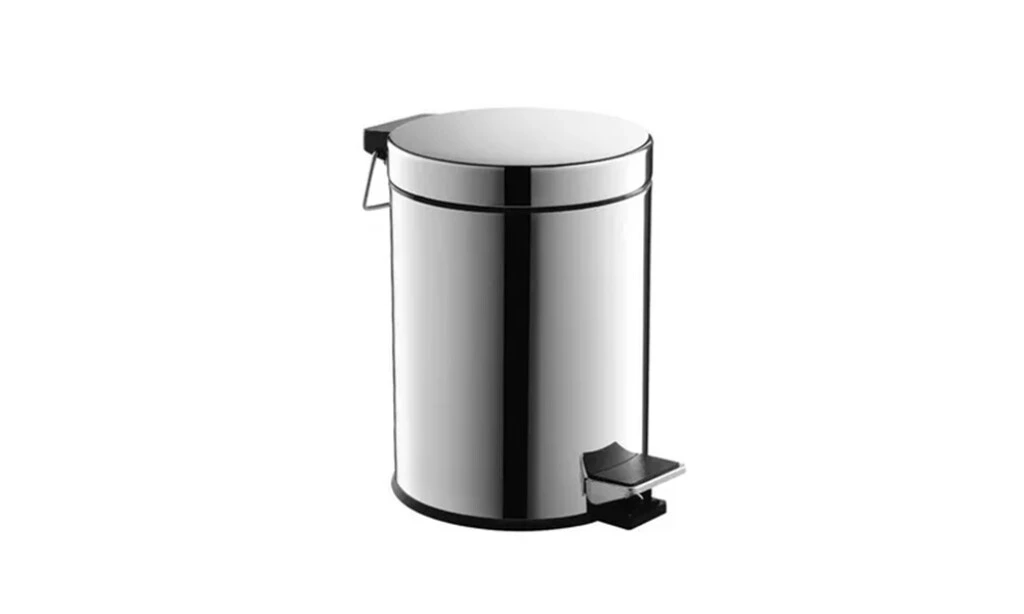 Cubo Basura 12 Lts Acero Inox