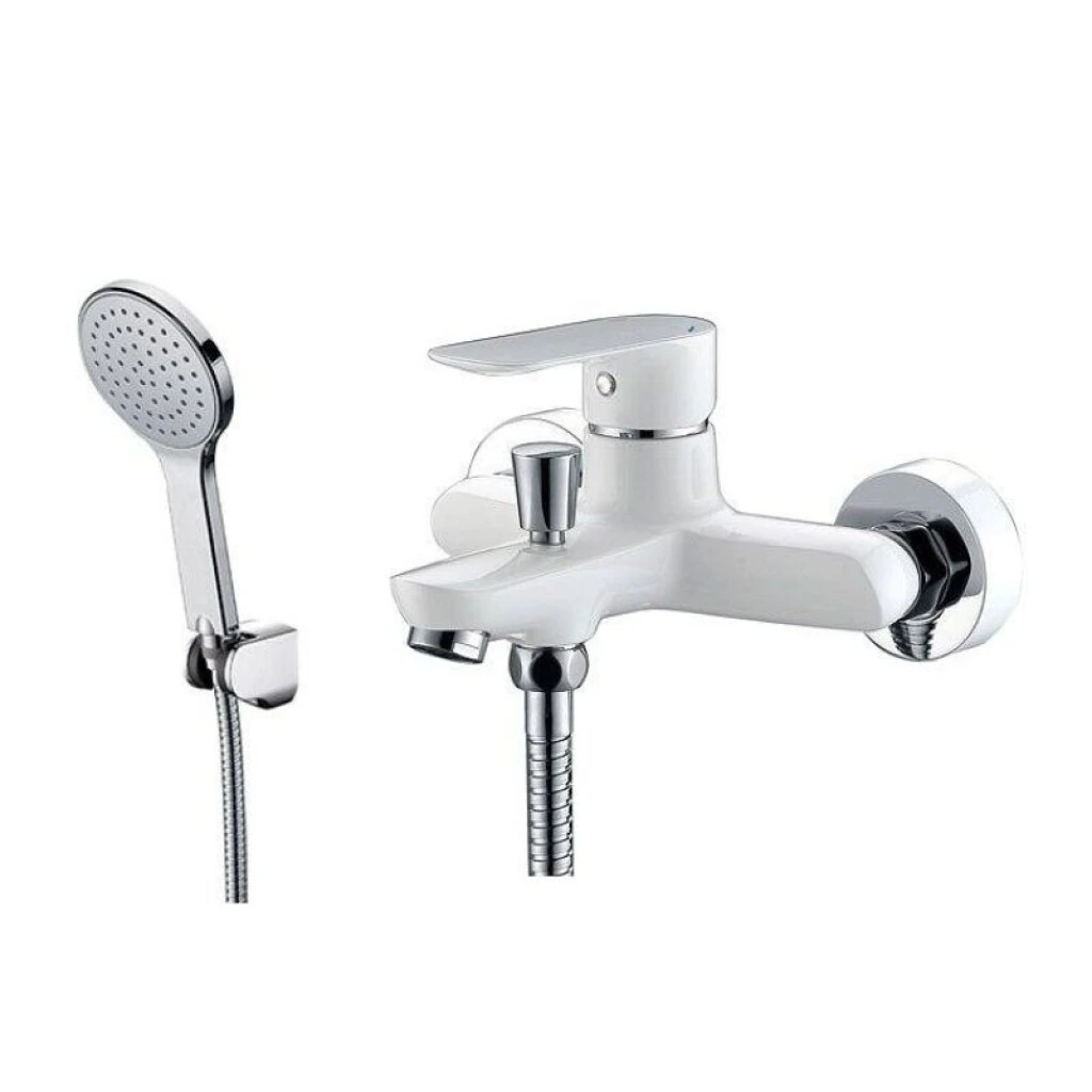GRIFERIA EXTERNA PARA BAÑERA Y DUCHA - DUO BLANCO