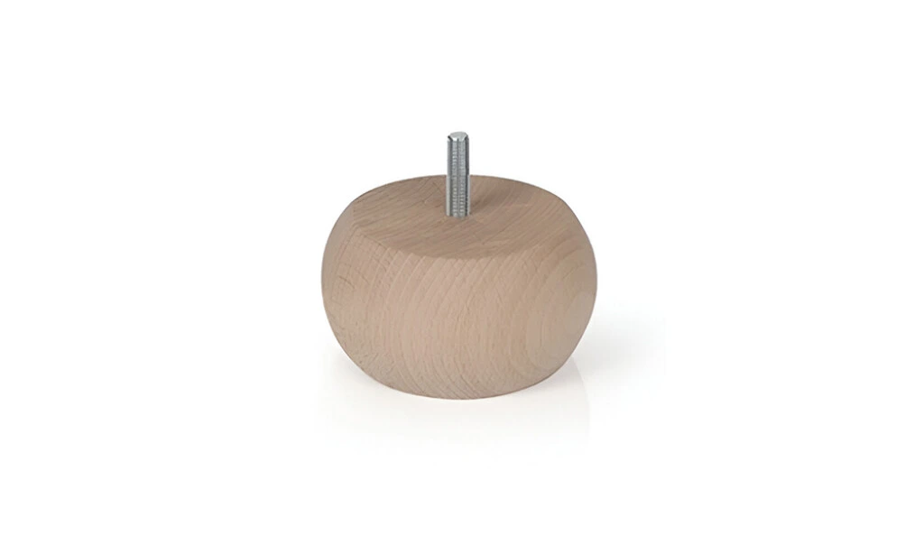 Pata De Madera Para Mueble Circular 5050hc
