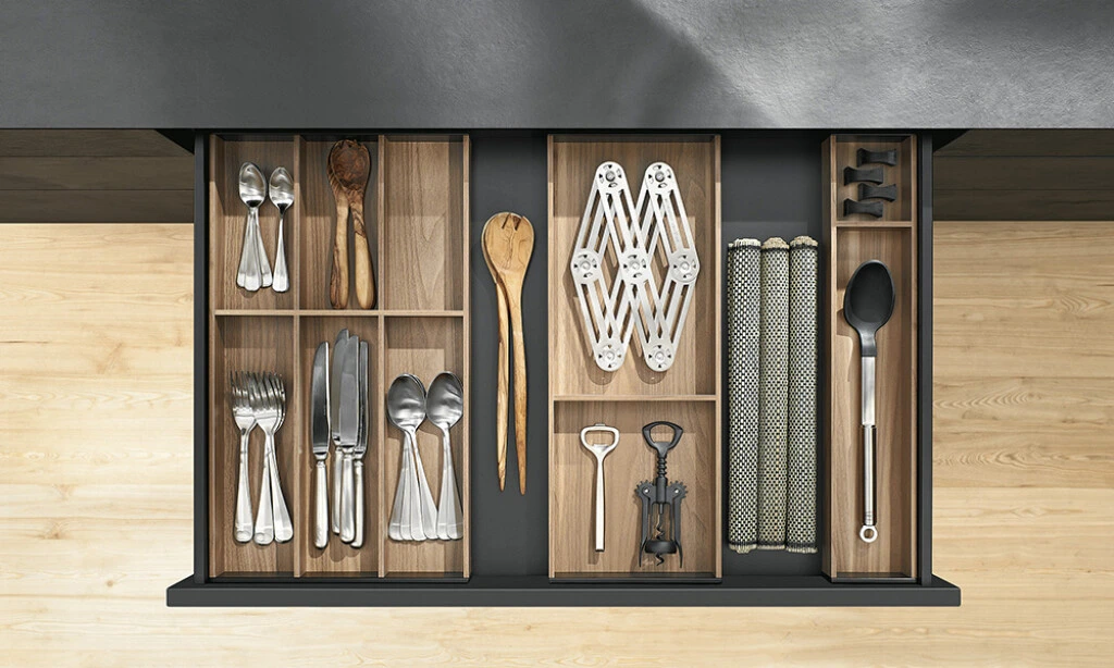 Organizador De Cubiertos Ambia Line 500x300 Madera