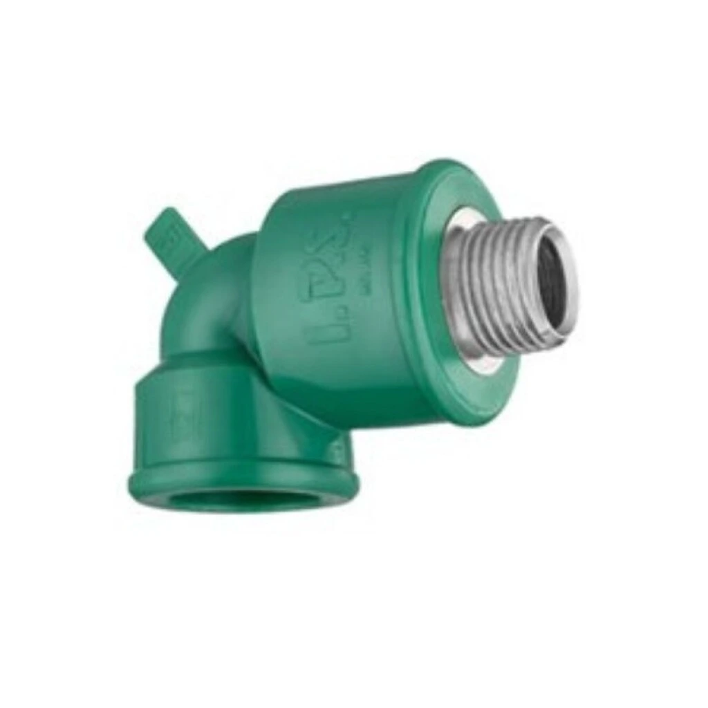 CODO TERMOFUSION 90° M-H 20 MM A 1/2 CON INSERTO IPS