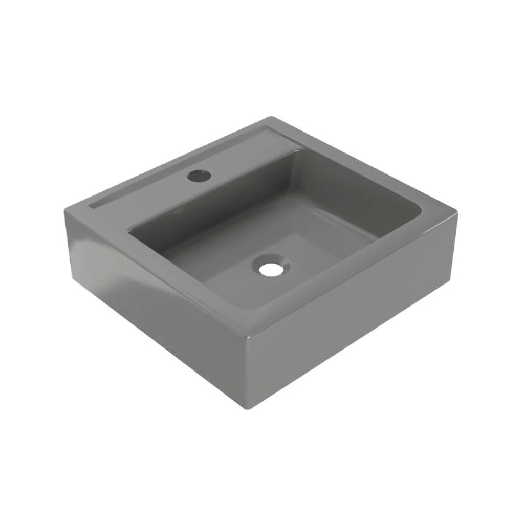 BACHA DE APOYO 40 X 38 X 12 - GRIS MATE