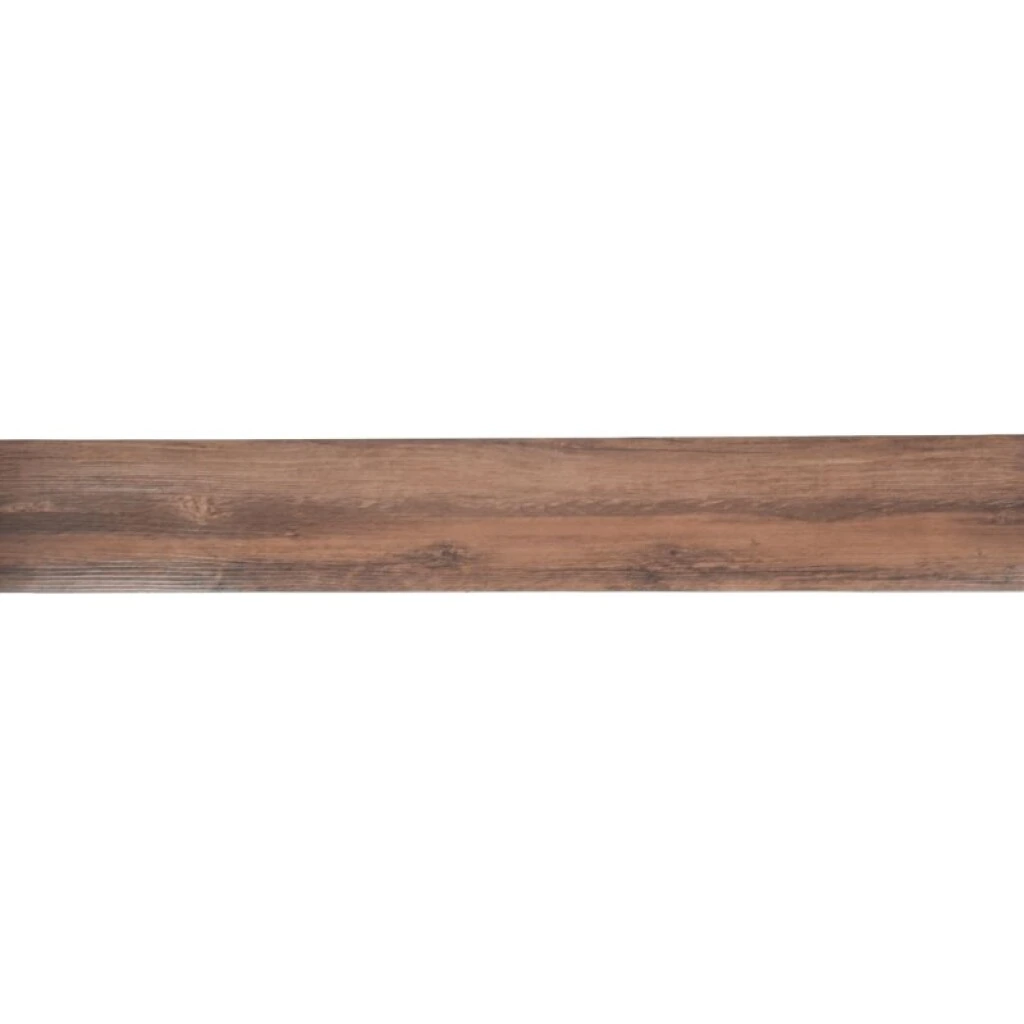 PISO VINILICO ADHESIVO 91.4 X 15.2 W06 5 MT2 - MARRON OSCURO