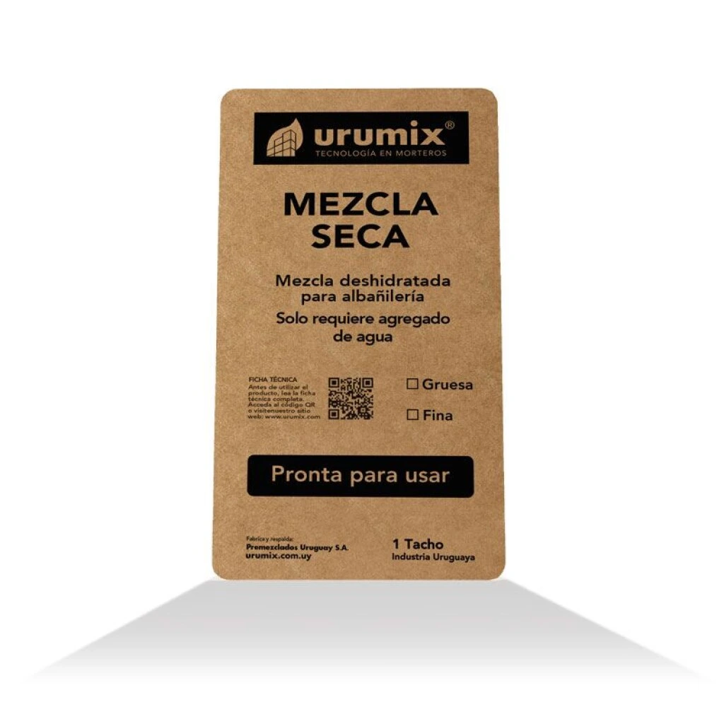MEZCLA SECA FINA 25 KG - URUMIX