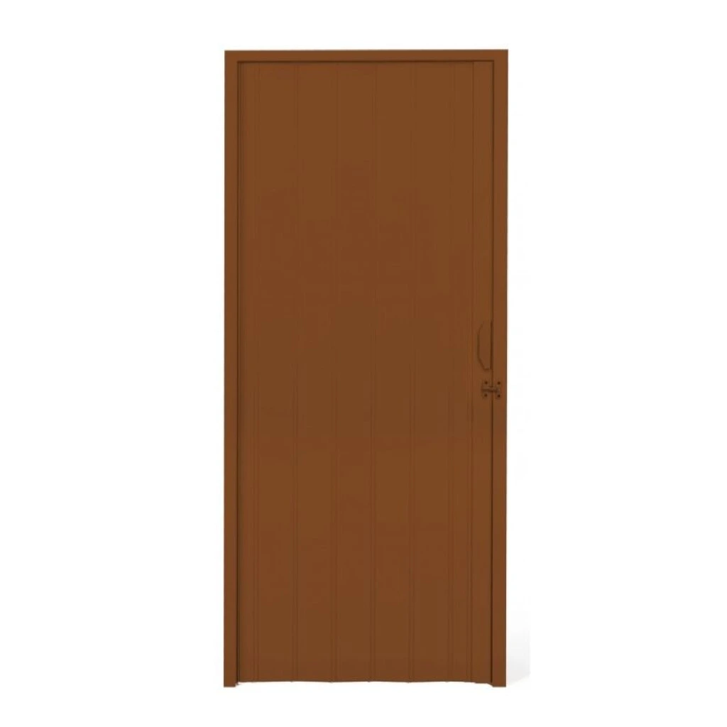 PUERTA PLEGABLE PVC 90 X 2.10 - CAOBA
