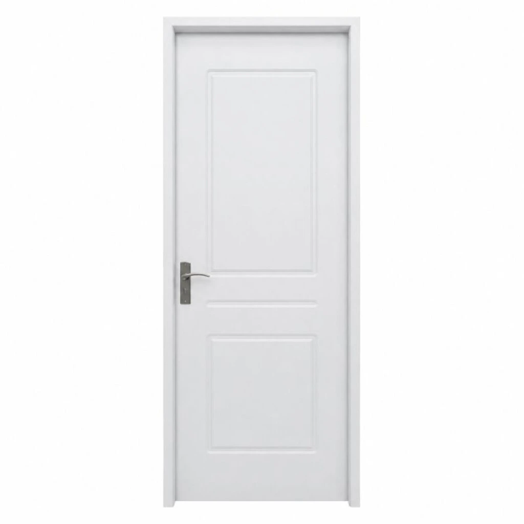 PUERTA INTERIOR MDF 2.05 X 0.75 MT BLANCA - DERECHA O IZQUIERDA